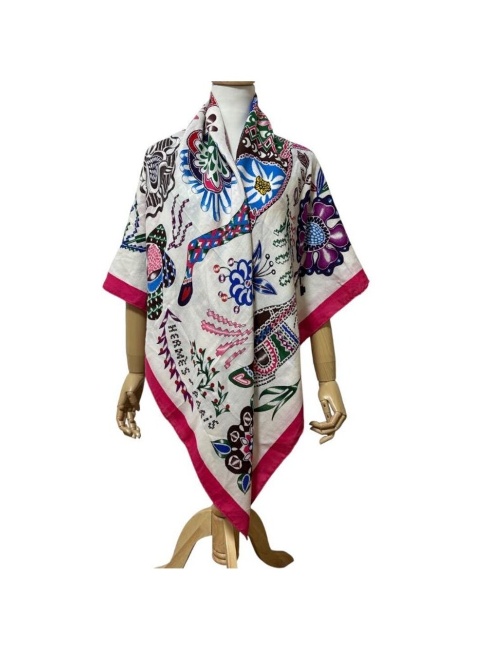 Hermes Carre Geant 140 Waiting for Odysseus Scarf